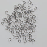 【0.4×3 mm】丸カン / SUS(316L) / シルバーカラー / 約1g