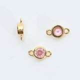 バースストーン 10月トルマリンカラー  / 1個 / 14KGF  / ジルコニア / 6.9×4.0ｍｍ