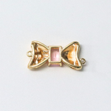 ジュエルリボン / ライトピンクカラー / 2個 / 23.0mm x 10.5mm