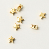 スタービーズ / ゴールドカラー/ 2個 / 14KGF / 7×6.8mm