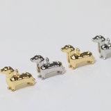 ウィンナードッグ / ゴールドカラー / 5個 / 真鍮 / 16.1 x 9.8mm