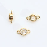 バースストーン 6月ムーンストーンカラー / 1個 / 14KGF / ジルコニア / 6.9×4.0ｍｍ