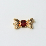 ジュエルリボン / レッドカラー / 2個 / 23.0mm x 10.5mm