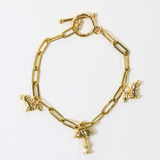 ウィンナードッグ / ゴールドカラー / 5個 / 真鍮 / 16.1 x 9.8mm