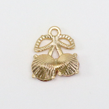 ビッグチェリー / ゴールドカラー / 2個 / 真鍮 / 15.7 x 17.1mm