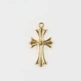 クロムクロス / ゴールドカラー / 3個 / 真鍮 / 11.0 x 21.0mm