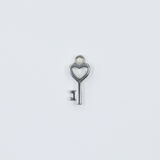 ハートキー/2個/SV925/10.9mm x 4.5mm