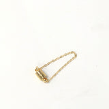 マグネットクラスプ チェーン付 / 1個 / gold plated / 6×70ｍｍ