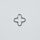 オープンクローバー/3個/SV925/10.0mm x 10.0mm