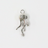 ジェリーフィッシュ / シルバーカラー / 3個 / 真鍮 / 8.2 x 16.4mm