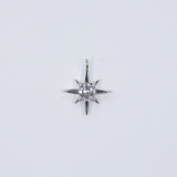 ステラミニ/2個/SV925/9.1mm x 11.1mm