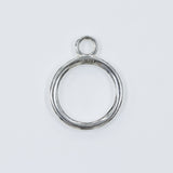 マンテルラージ/1個/SV925/リング19.6mm x 15.1mm/バー6.9mm x 28.3mm