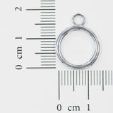 マンテルラージ/1個/SV925/リング19.6mm x 15.1mm/バー6.9mm x 28.3mm