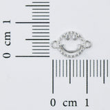 スマイルボンド/2個/SV925/11.9mm x 8.1mm